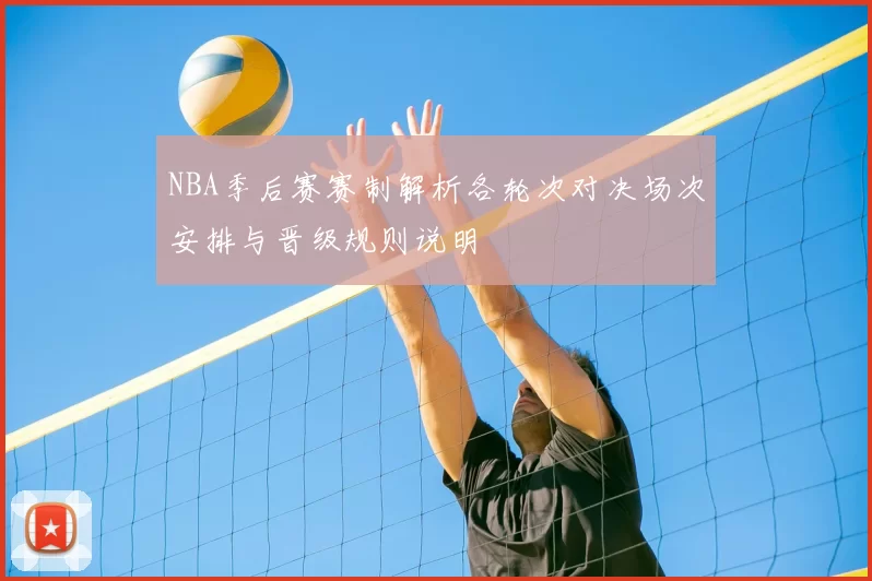NBA季后赛赛制解析各轮次对决场次安排与晋级规则说明